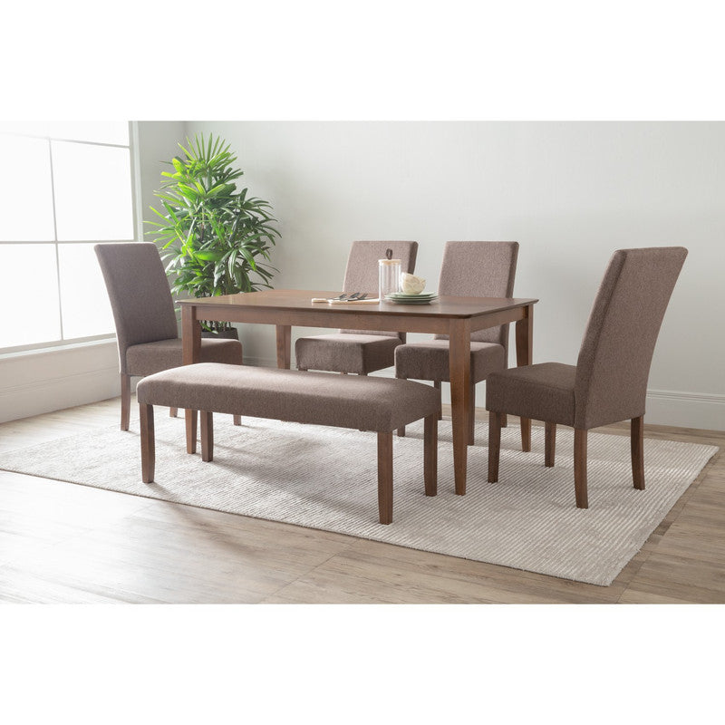 Allergo Dining Table 150cm Timber Dining Table - Cocoa - TRENDZ