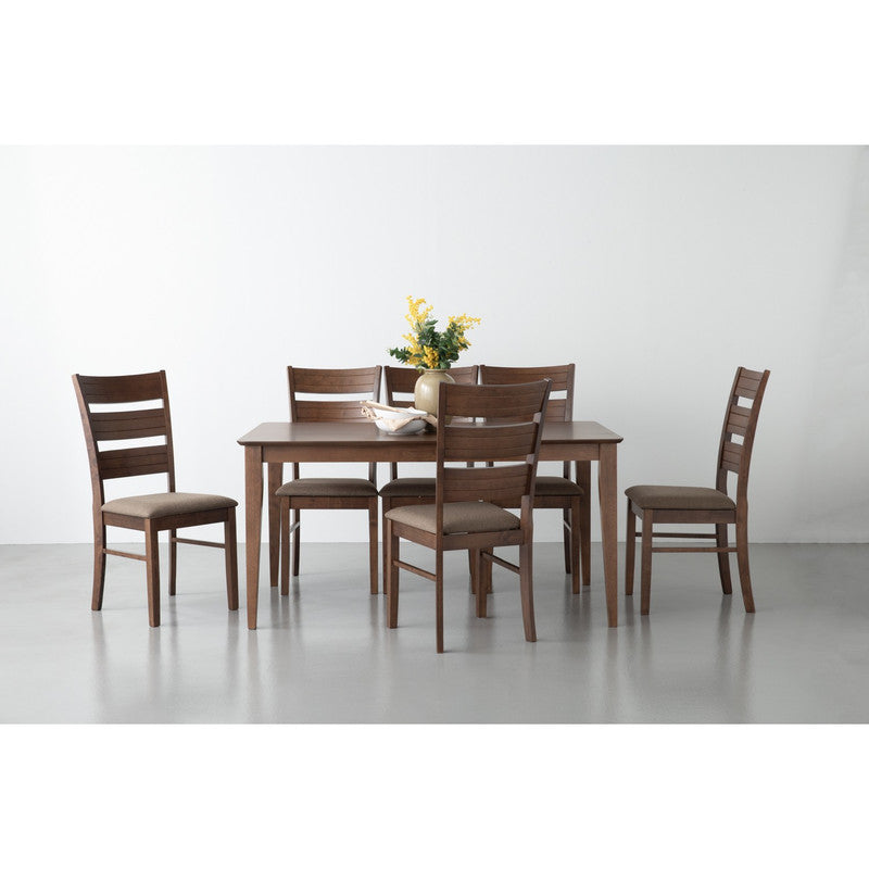Allergo Dining Table 150cm Timber Dining Table - Cocoa - TRENDZ