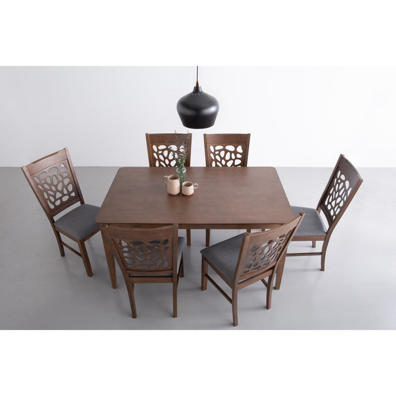 Allergo Dining Table 150cm Timber Dining Table - Cocoa - TRENDZ