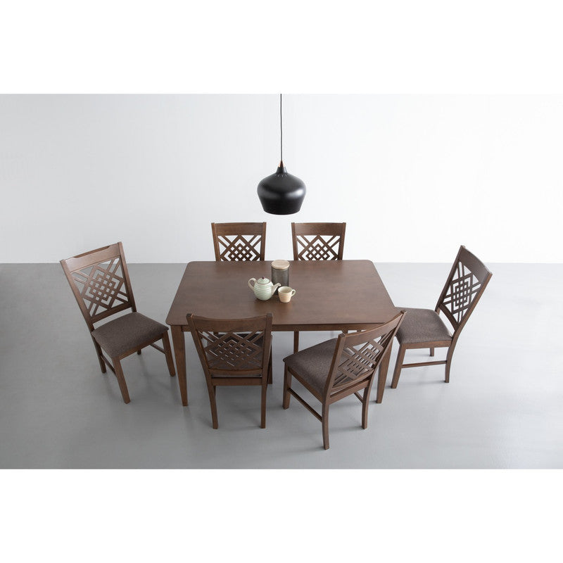 Allergo Dining Table 150cm Timber Dining Table - Cocoa - TRENDZ