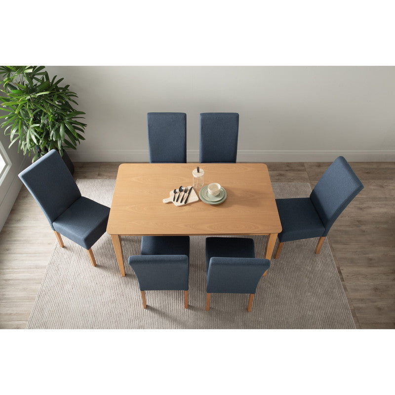 Allergo Dining Table 150cm Timber Dining Table - Natural - TRENDZ