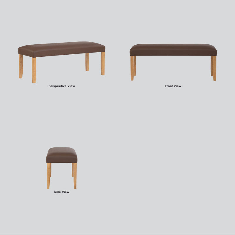 Mesi bench Ottoman - Cocoa - TRENDZ