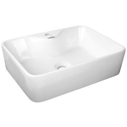 Cefito Bathroom Basin Ceramic Vanity Sink Hand Wash Bowl 48x38cm - TRENDZ