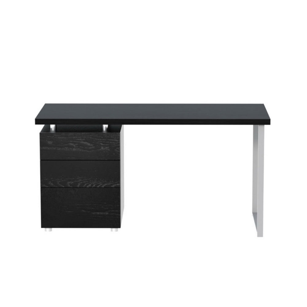 Artiss Computer Desk Drawer Black 140CM - TRENDZ