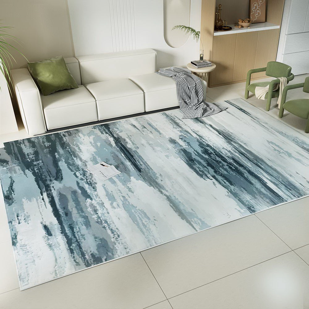 Artiss Rug 200x290cm Area Rug Washable Mat Large Carpet Soft Short Pile Poca - TRENDZ