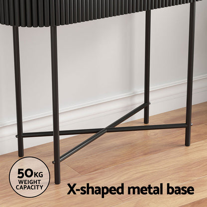Artiss Console Table 2 Drawers 100CM - TRENDZ