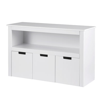Keezi Kids Bookshelf 3 Drawers Storage Children Bookcase Toy Organiser Display - TRENDZ