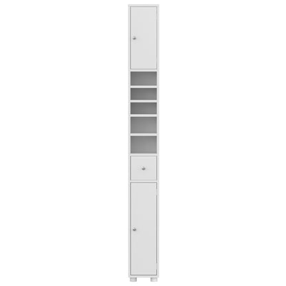 Artiss Bathroom Storage Cabinet 180cm Tall Slim Floor Cupboard Toilet Narrow Linen Tower - TRENDZ