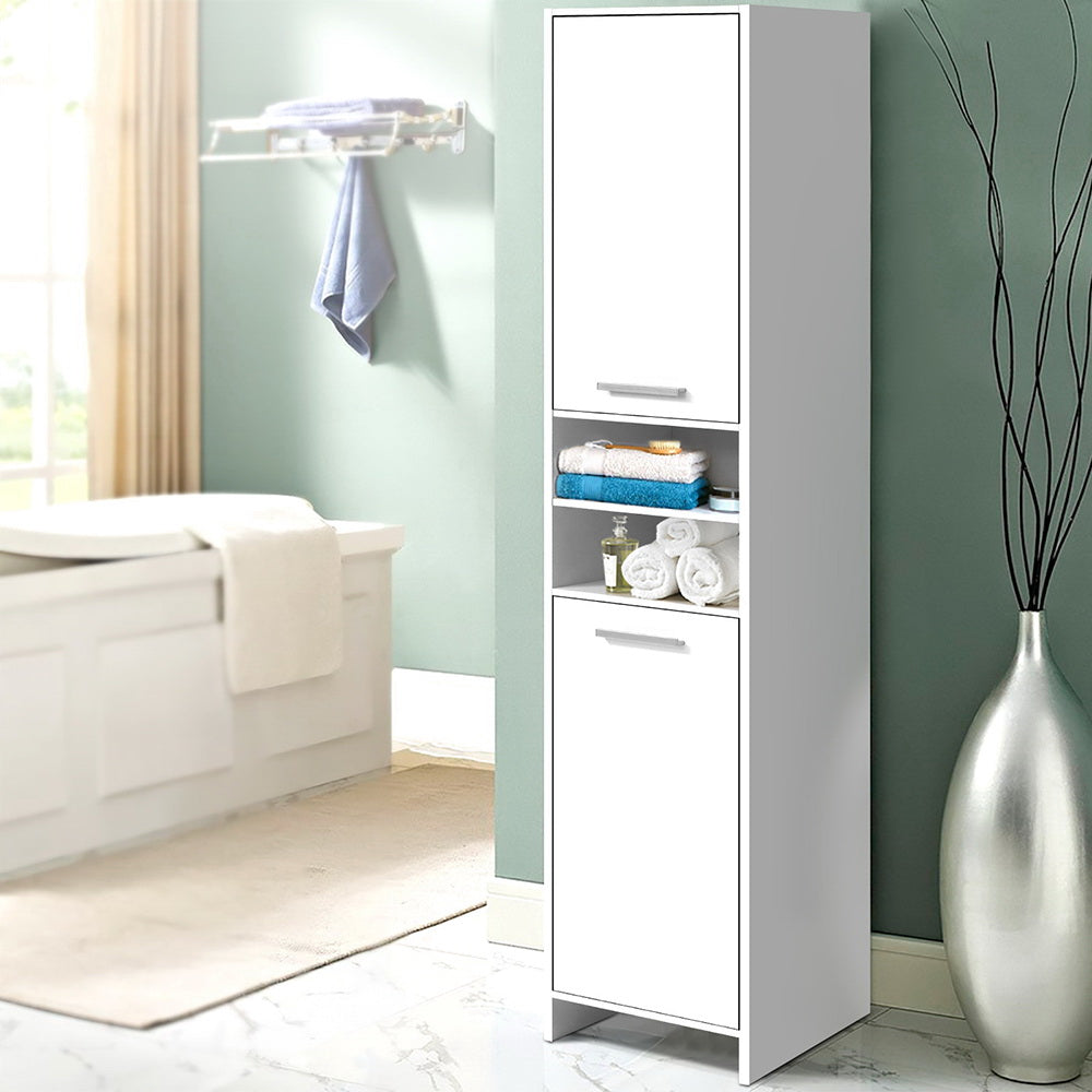 Artiss Bathroom Cabinet Storage 185cm White - TRENDZ