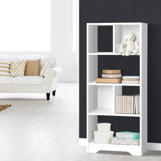 Artiss Bookshelf 6 Tiers - ANA White - TRENDZ