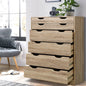 Artiss 6 Chest of Drawers - MYLA Oak - TRENDZ