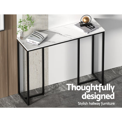 Artiss Console Table Marble Effect Frenisha - TRENDZ