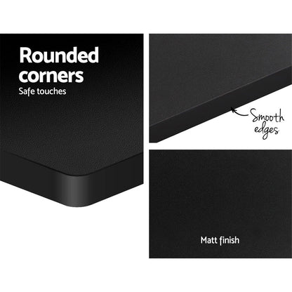 Artiss Standing Desk Motorised Black 120CM - TRENDZ