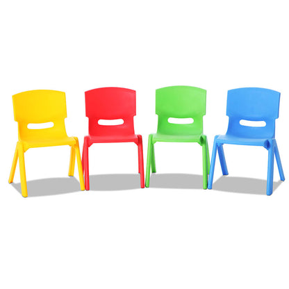 Keezi Kids Chairs Set Plastic Set of 4 Activity Study Chair 50KG - TRENDZ