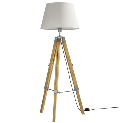 Artiss Tripod Floor Lamp Adjustable Height LED Light Stand Home Room Reading - TRENDZ