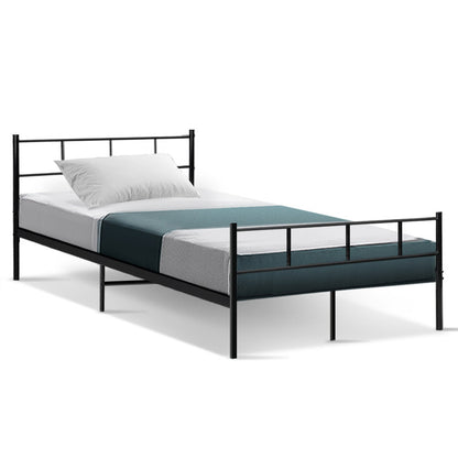 Artiss Bed Frame King Single Metal Bed Frame SOL - TRENDZ
