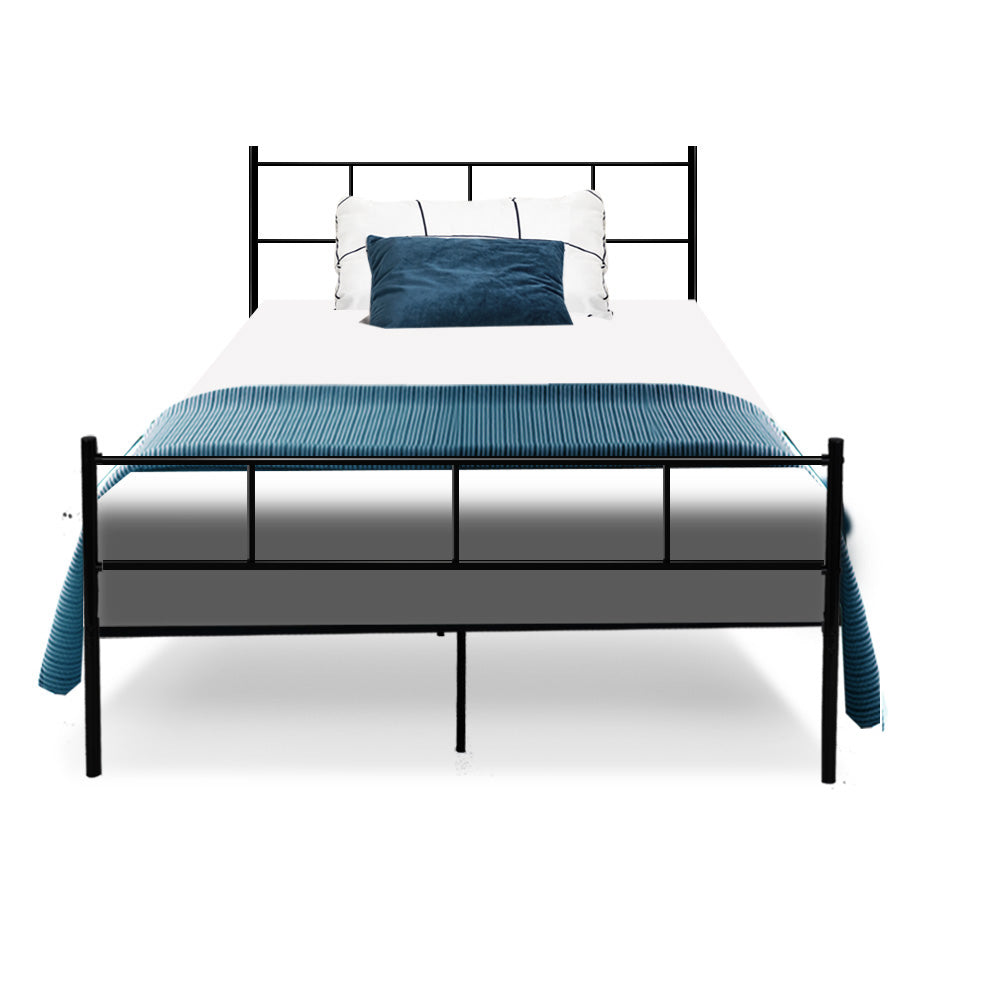 Artiss Bed Frame King Single Metal Bed Frame SOL - TRENDZ