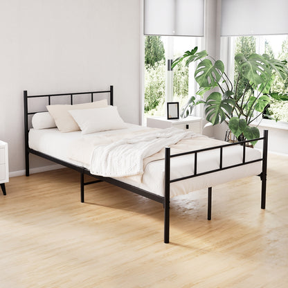 Artiss Bed Frame King Single Metal Bed Frame SOL - TRENDZ