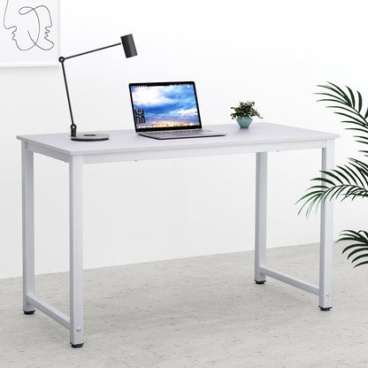 Artiss Computer Desk Home Office Study Table White 120CM - TRENDZ