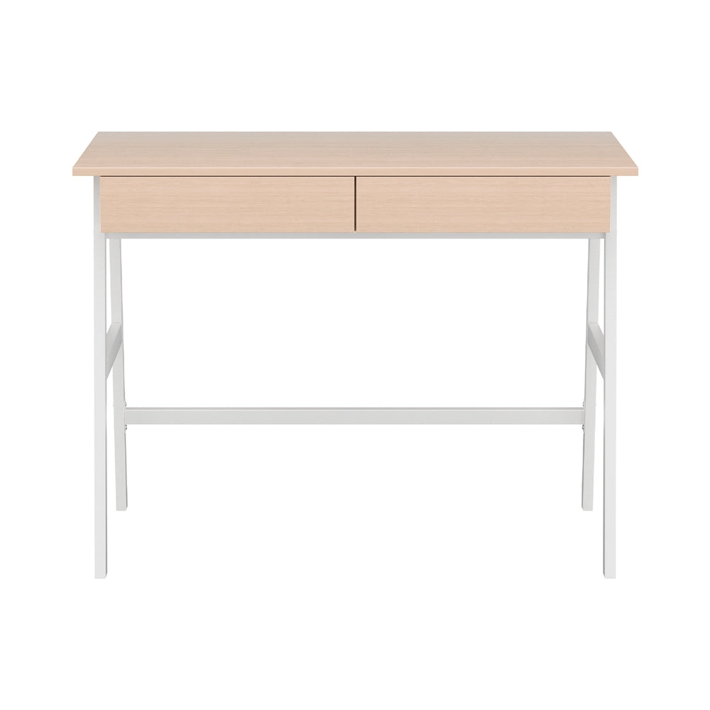 Artiss Computer Desk Drawer Cabinet Oak 100CM - TRENDZ
