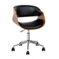 Artiss Wooden Office Chair Black