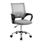 Artiss Mesh Office Chair Mid Back Grey - TRENDZ