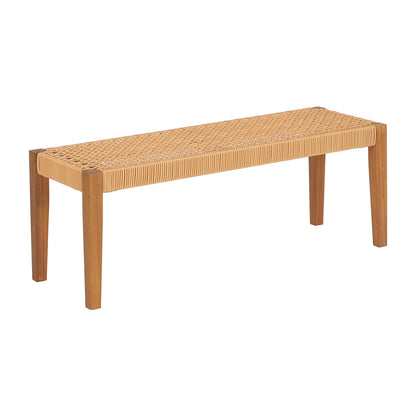 Gardeon Outdoor Garden Bench Seat Dining Acacia Wood 2-Seater Patio Furniture - TRENDZ