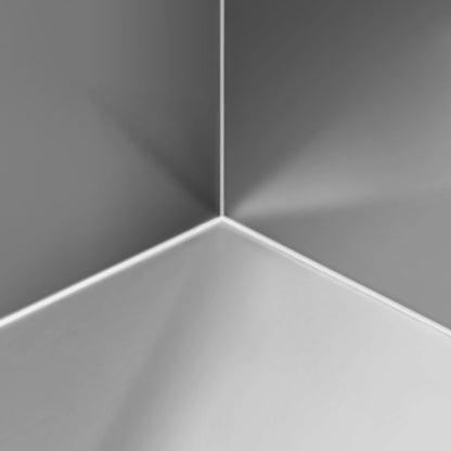 Cefito Kitchen Sink 87X45CM Stainless Steel Basin Single Bowl Silver - TRENDZ
