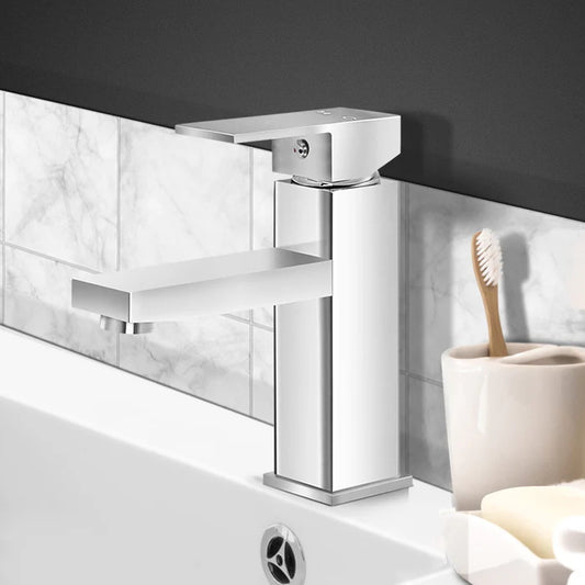 Cefito PEPE Square Basin Mixer Tap – Chrome