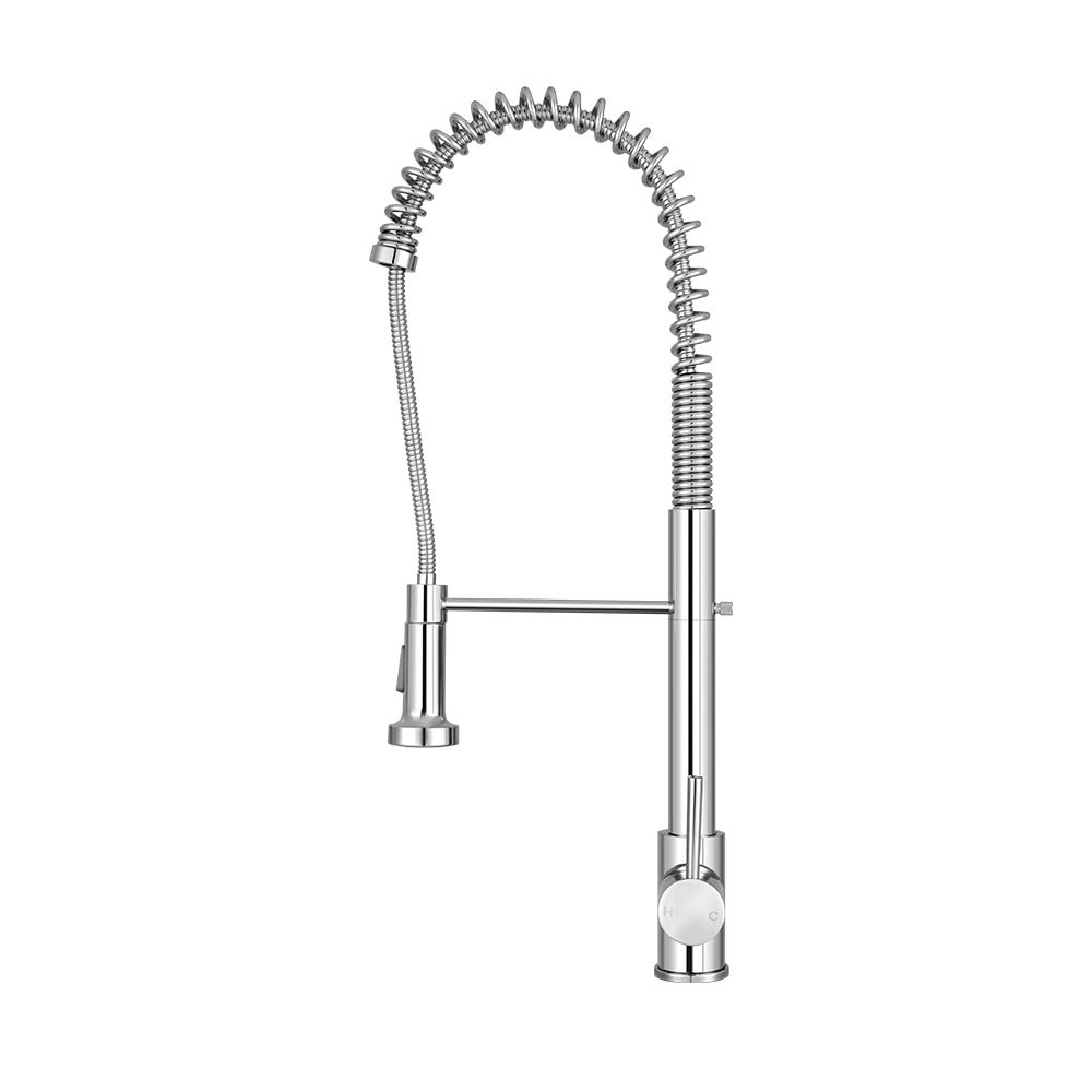 Cefito Kitchen Mixer Tap Pull Down 2 Modes Sink Faucet Basin Laundry Chrome - TRENDZ
