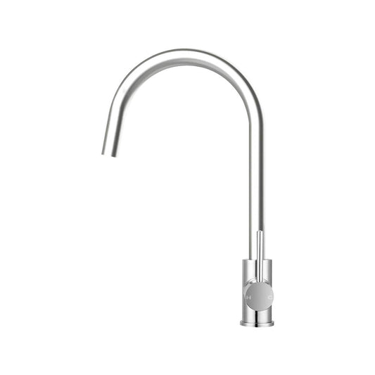 Cefito Kitchen Mixer Tap Mixer Round Sink Faucet Basin Laundry Chrome - TRENDZ