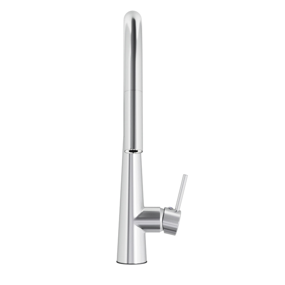 Kitchen Mixer Tap Pull Out Round 2 Mode Sink Basin Faucet Swivel WELS Chrome - TRENDZ