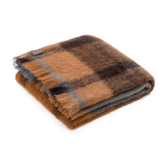 Dargo Mohair Throw by St Albans - TRENDZ