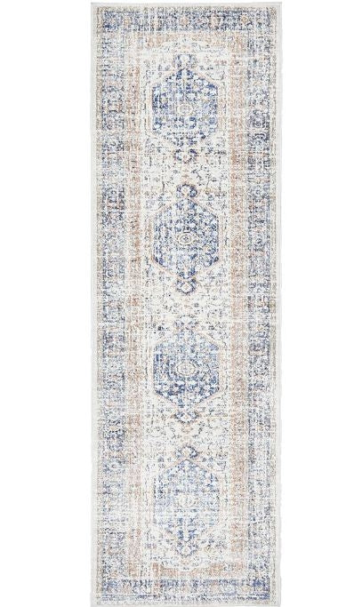 Mayfair Lorissa Blue Runner by Rug Culture-300X80CM - RUNNER - TRENDZ