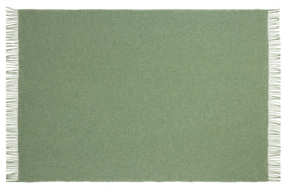 Brighton Throw - 100% NZ Wool - Sage - TRENDZ