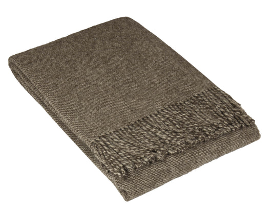 Cambridge Throw - 100% NZ Wool - Natural - TRENDZ