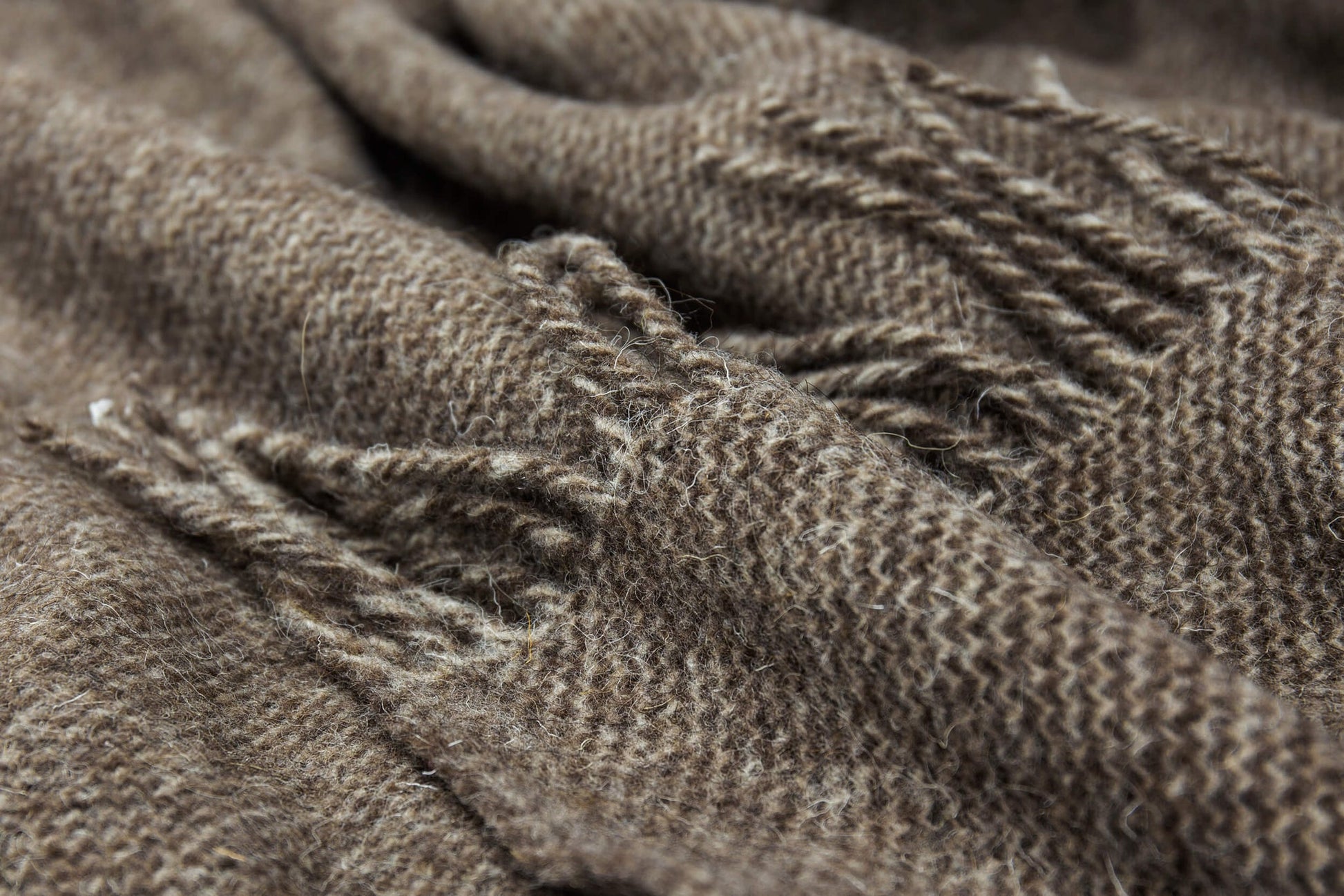 Cambridge Throw - 100% NZ Wool - Natural - TRENDZ