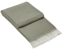 Hampton Throw - Merino Wool Blend - Light Grey - TRENDZ