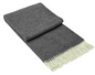 Hampton Throw - Merino Wool Blend - Dark Grey - TRENDZ