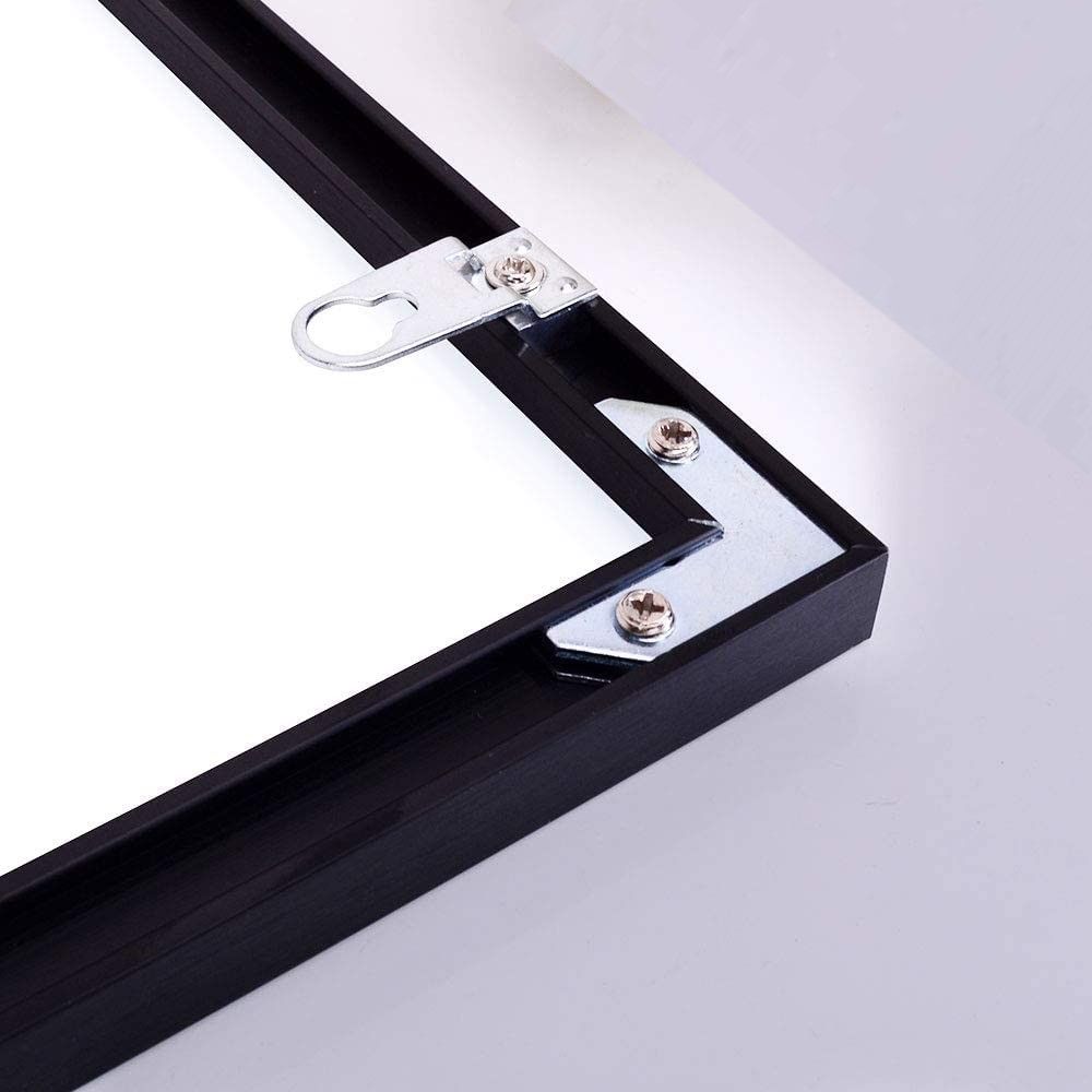 Full-Length Mirror Long Standing for Bedroom and Bathroom (106 x 35 cm, Black) - TRENDZ