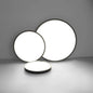 Flush Mount LED Ceiling Light – 50cm - Black Finish