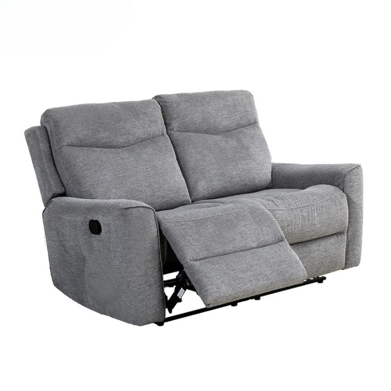 Fabric Motion Recliner Sofa Set Cosmic Light Gray Manual 3+2 Seater - TRENDZ
