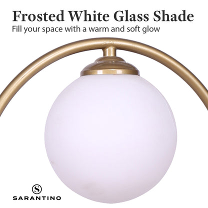 Sarantino Gold Metal Table Lamp - TRENDZ