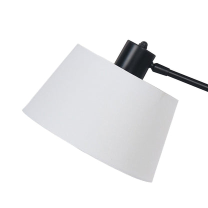 Sarantino Adjustable Metal Table Lamp In Black - TRENDZ