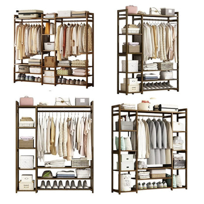 Bamboo Clothes Rack – Multi-Tier Garment & Storage Organizer (4 Sizes Available) 170cm