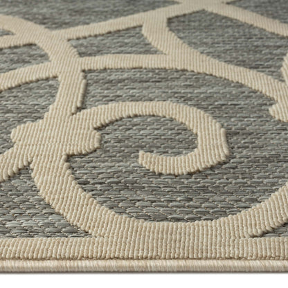 Alpha Outdoor Rug - Grey - 160x230 - TRENDZ