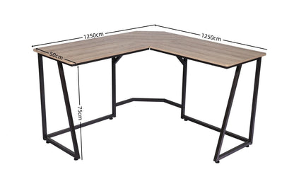 YES4HOMES Corner Computer Desk, Gaming Desk for Laptop, Writing Table, Multipurpose Workstation - TRENDZ