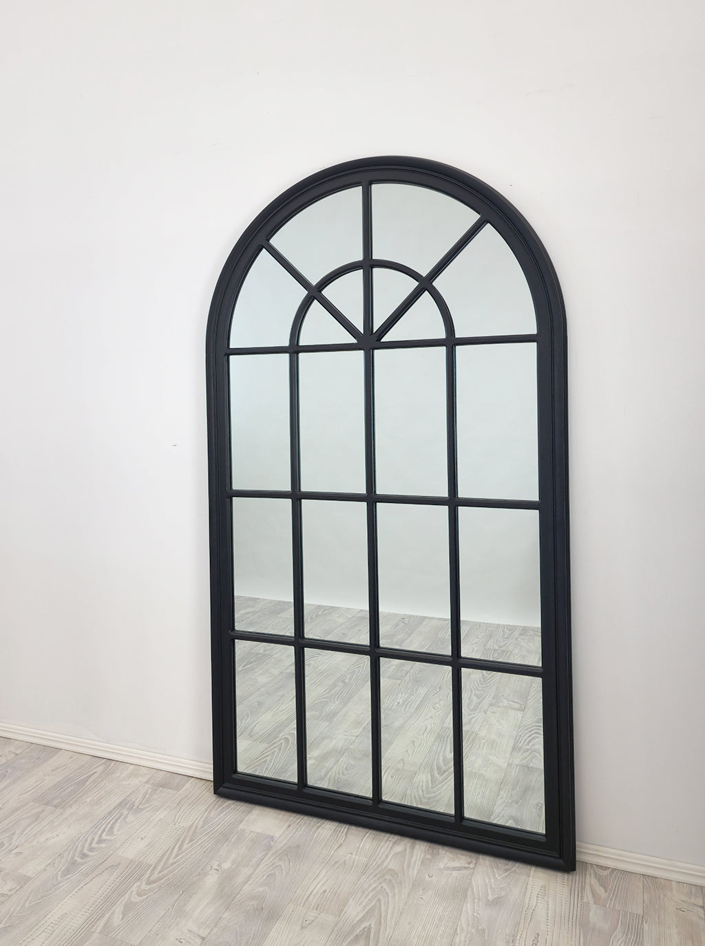 Window Style Mirror - Black Arch 70 CM x 130 CM - TRENDZ