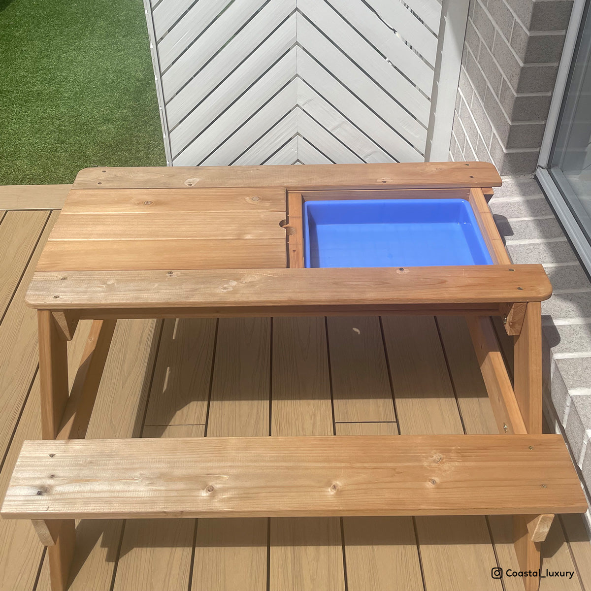 Lifespan Kids Sunrise Sand & Water Table with Umbrella - TRENDZ