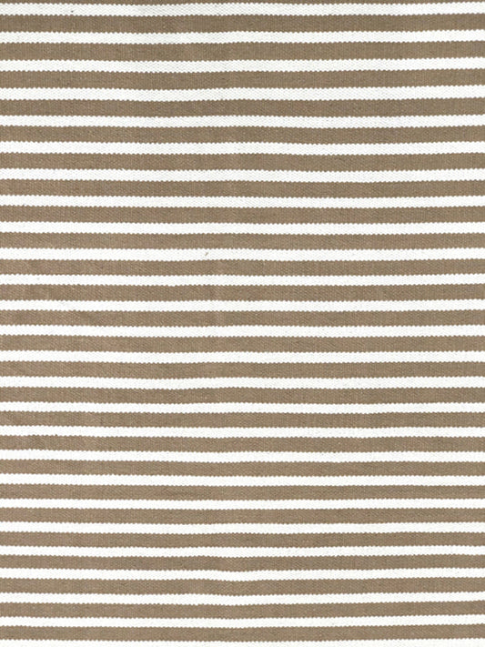 Beige cream striped cotton kilim rug190x250 cm - TRENDZ